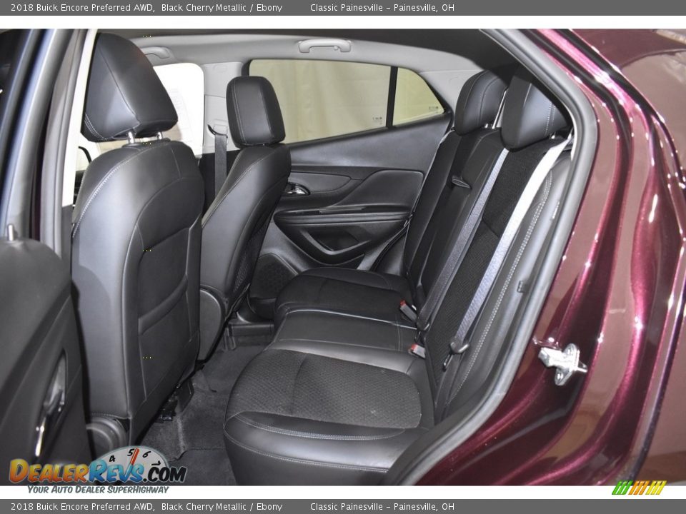 2018 Buick Encore Preferred AWD Black Cherry Metallic / Ebony Photo #8