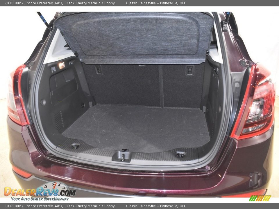2018 Buick Encore Preferred AWD Black Cherry Metallic / Ebony Photo #9