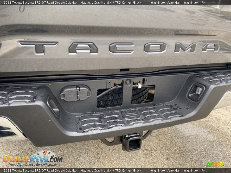 2021 Toyota Tacoma TRD Off Road Double Cab 4x4 Magnetic Gray Metallic / TRD Cement/Black Photo #23