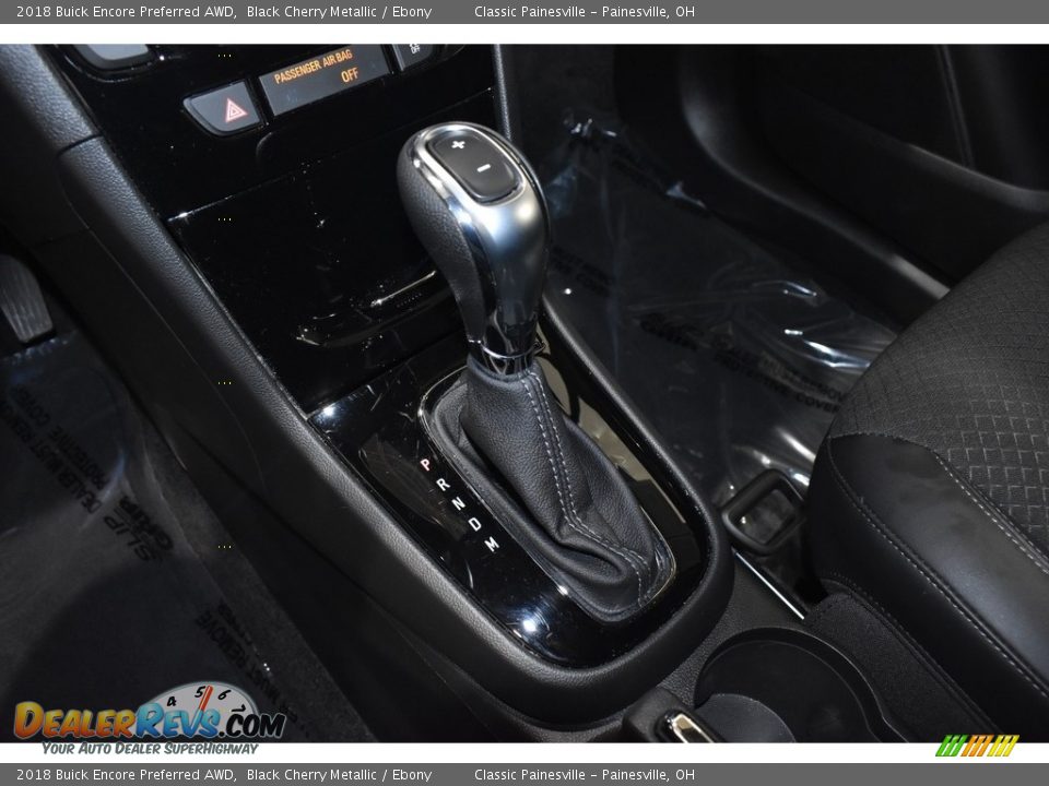 2018 Buick Encore Preferred AWD Black Cherry Metallic / Ebony Photo #14