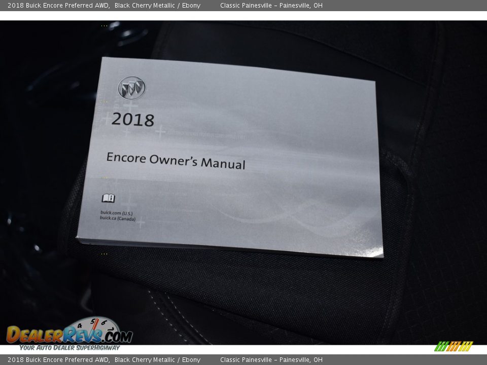 2018 Buick Encore Preferred AWD Black Cherry Metallic / Ebony Photo #15