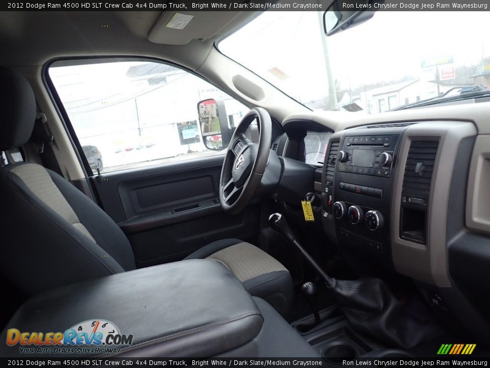 Dashboard of 2012 Dodge Ram 4500 HD SLT Crew Cab 4x4 Dump Truck Photo #10