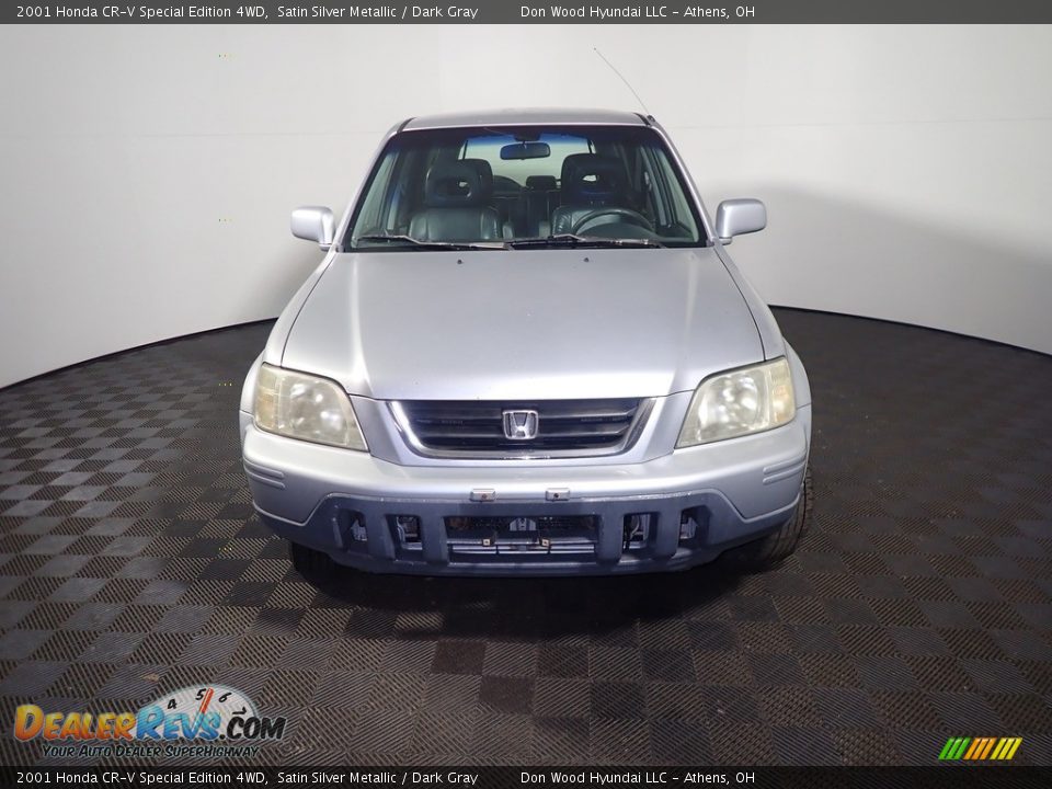 2001 Honda CR-V Special Edition 4WD Satin Silver Metallic / Dark Gray Photo #4
