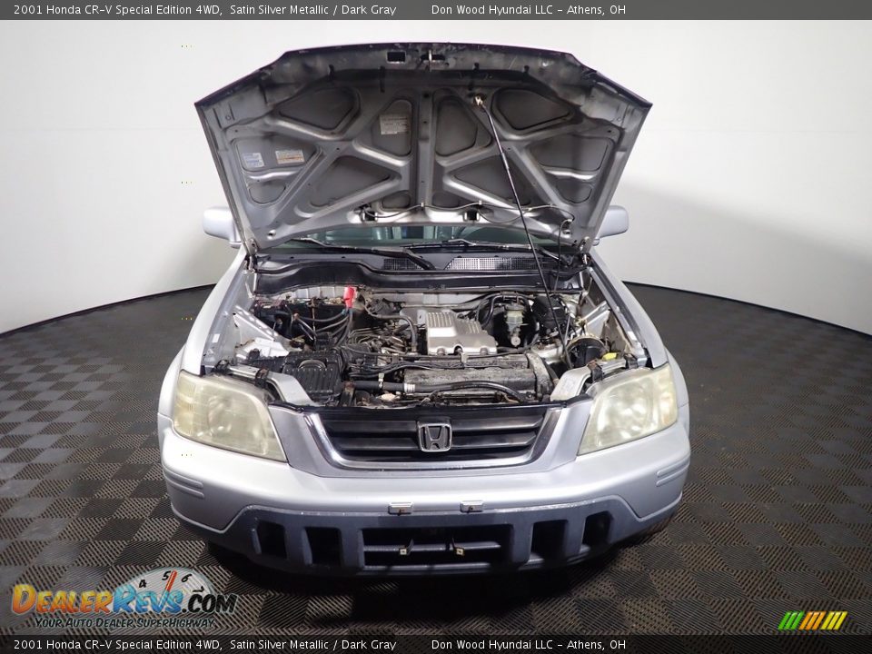 2001 Honda CR-V Special Edition 4WD Satin Silver Metallic / Dark Gray Photo #5