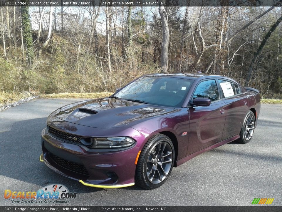 2021 Dodge Charger Scat Pack Hellraisin / Black Photo #2