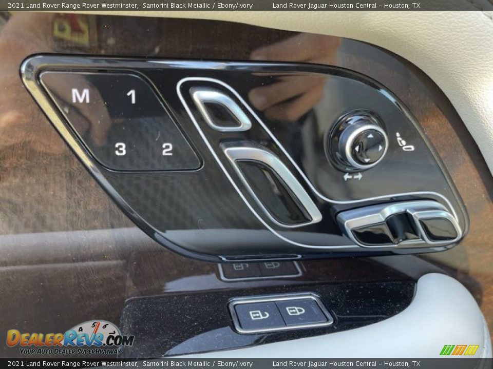 2021 Land Rover Range Rover Westminster Santorini Black Metallic / Ebony/Ivory Photo #14