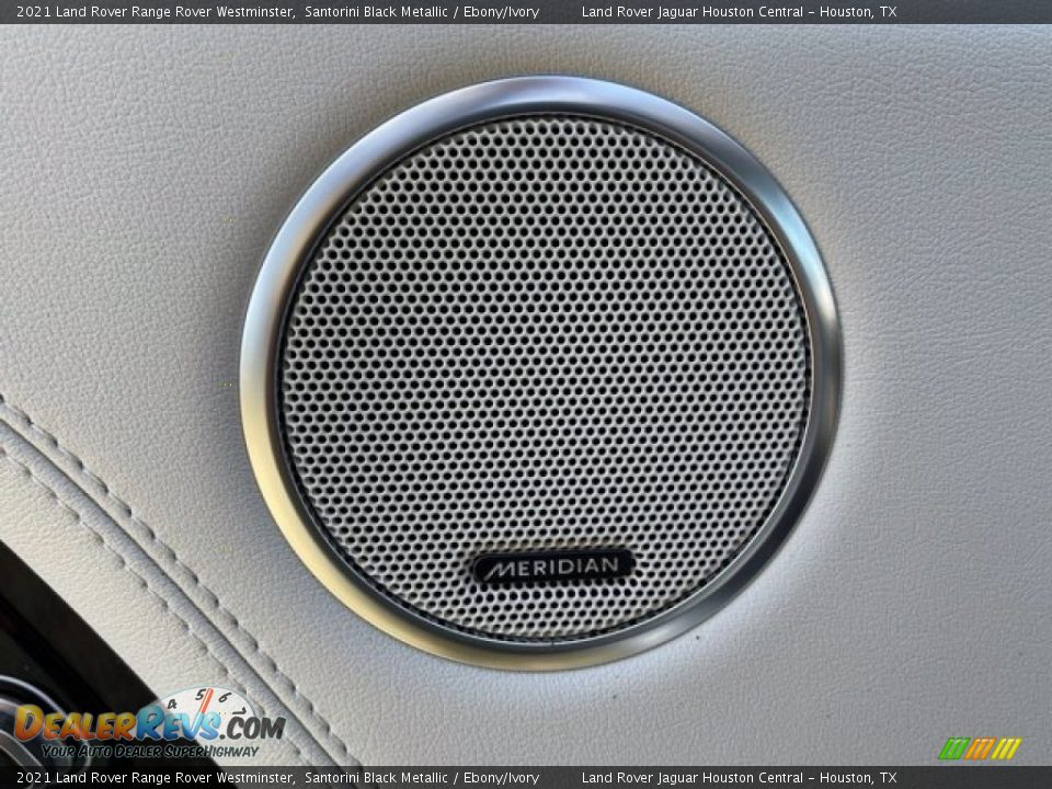 2021 Land Rover Range Rover Westminster Santorini Black Metallic / Ebony/Ivory Photo #15