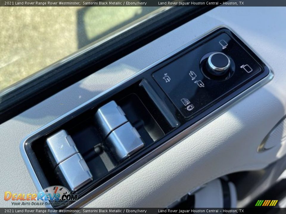 2021 Land Rover Range Rover Westminster Santorini Black Metallic / Ebony/Ivory Photo #16