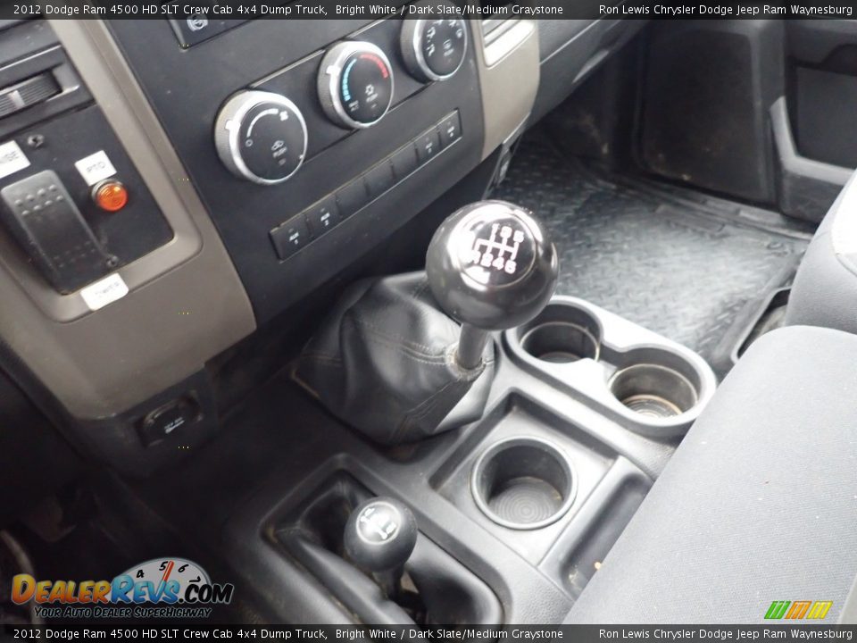 2012 Dodge Ram 4500 HD SLT Crew Cab 4x4 Dump Truck Shifter Photo #18