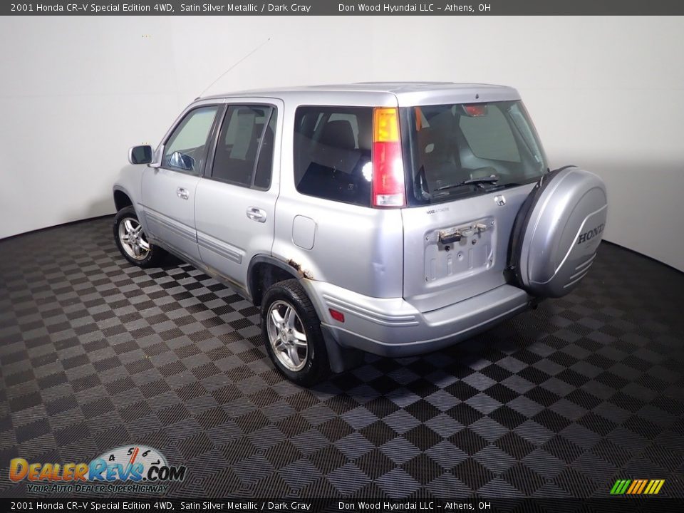 2001 Honda CR-V Special Edition 4WD Satin Silver Metallic / Dark Gray Photo #11