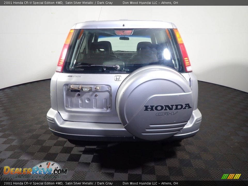2001 Honda CR-V Special Edition 4WD Satin Silver Metallic / Dark Gray Photo #12