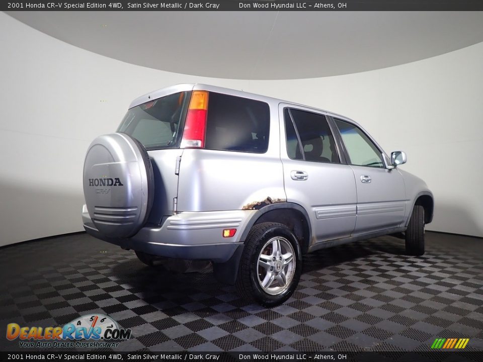 2001 Honda CR-V Special Edition 4WD Satin Silver Metallic / Dark Gray Photo #15