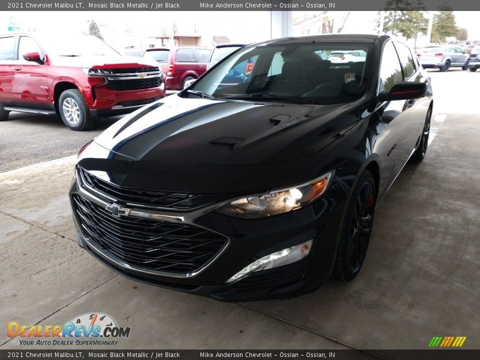 2021 Chevrolet Malibu LT Mosaic Black Metallic / Jet Black Photo #8