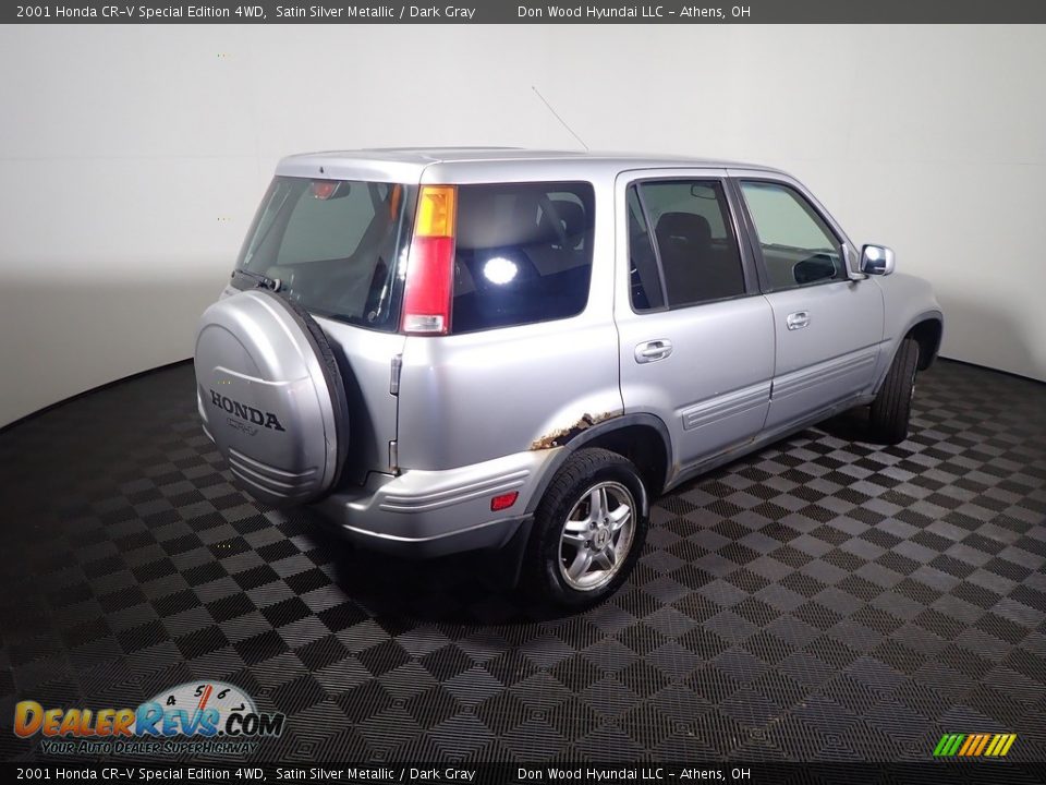 2001 Honda CR-V Special Edition 4WD Satin Silver Metallic / Dark Gray Photo #16