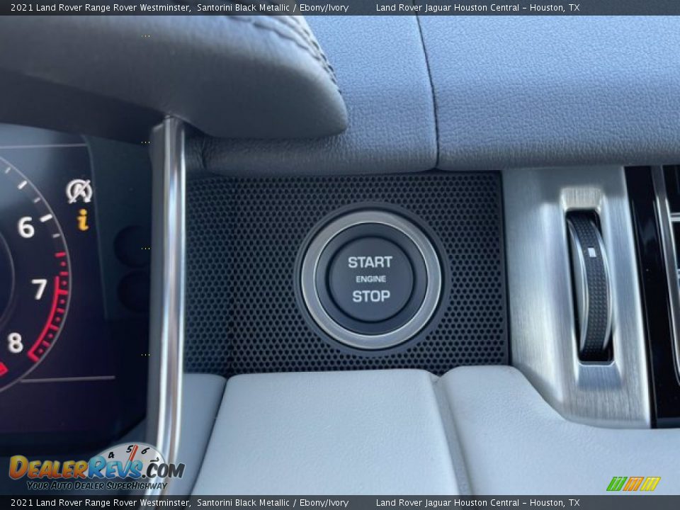 2021 Land Rover Range Rover Westminster Santorini Black Metallic / Ebony/Ivory Photo #22