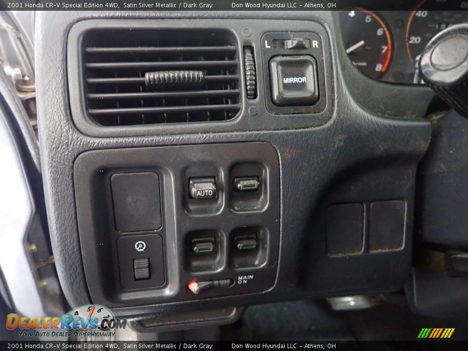 2001 Honda CR-V Special Edition 4WD Satin Silver Metallic / Dark Gray Photo #19