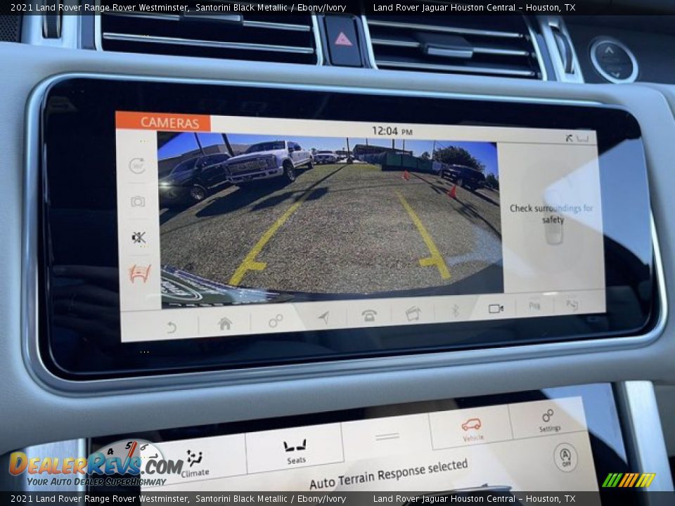 2021 Land Rover Range Rover Westminster Santorini Black Metallic / Ebony/Ivory Photo #26
