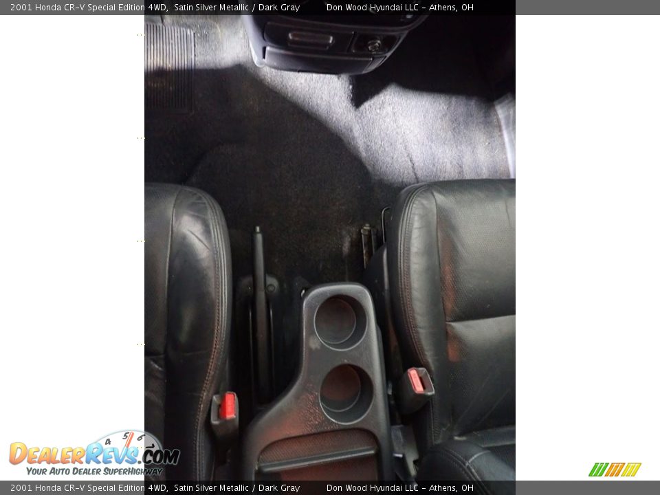 2001 Honda CR-V Special Edition 4WD Satin Silver Metallic / Dark Gray Photo #27