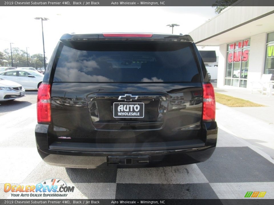 2019 Chevrolet Suburban Premier 4WD Black / Jet Black Photo #4