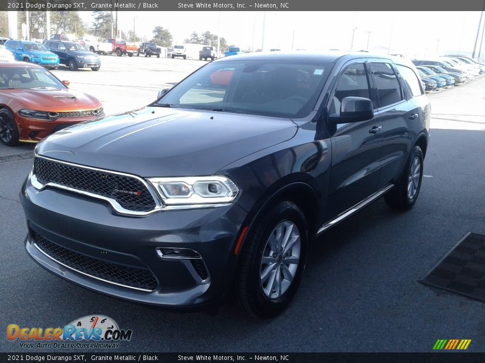 2021 Dodge Durango SXT Granite Metallic / Black Photo #2