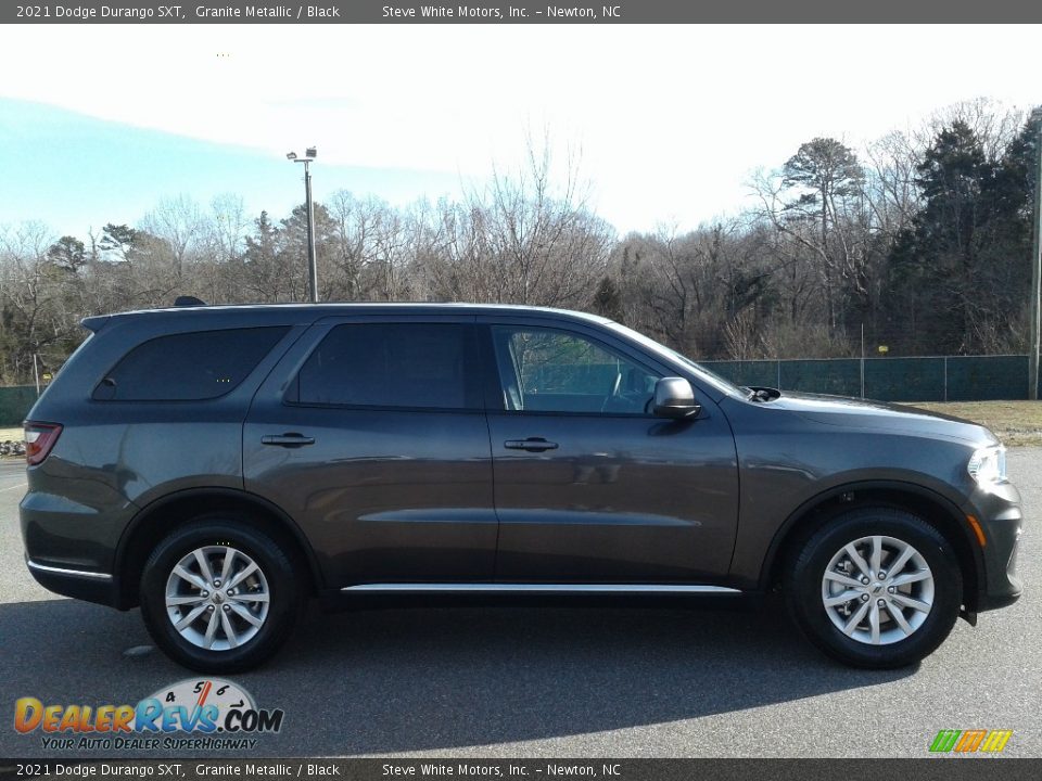 2021 Dodge Durango SXT Granite Metallic / Black Photo #4