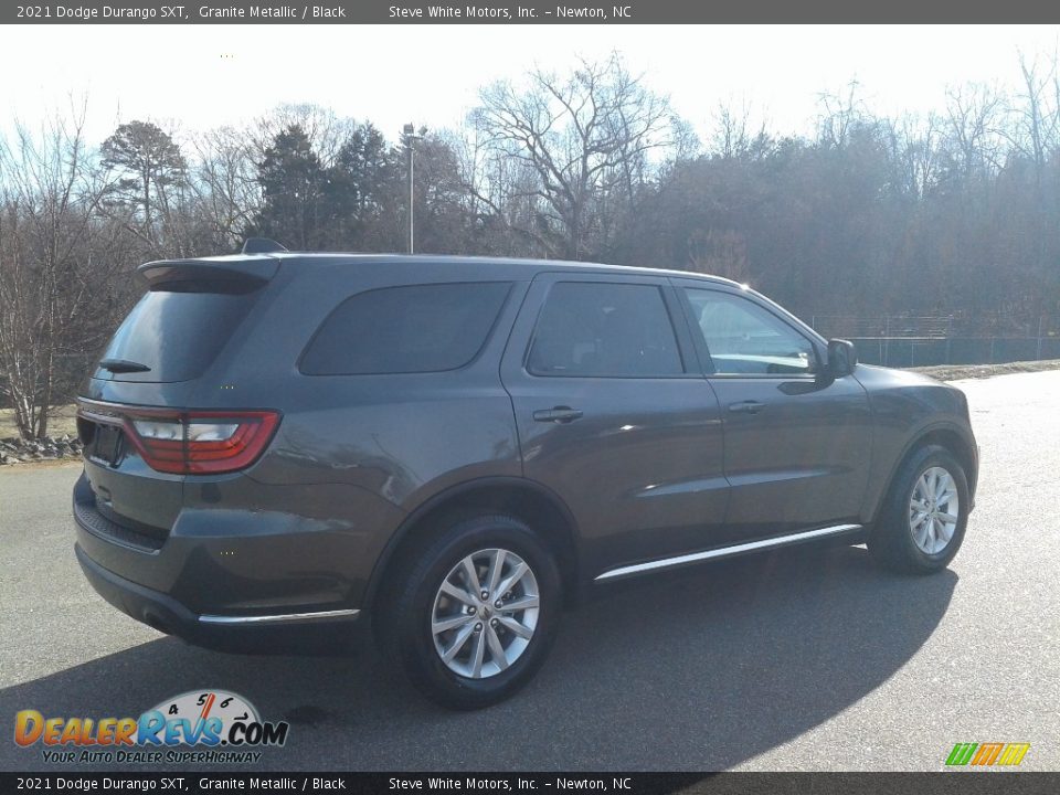 2021 Dodge Durango SXT Granite Metallic / Black Photo #5