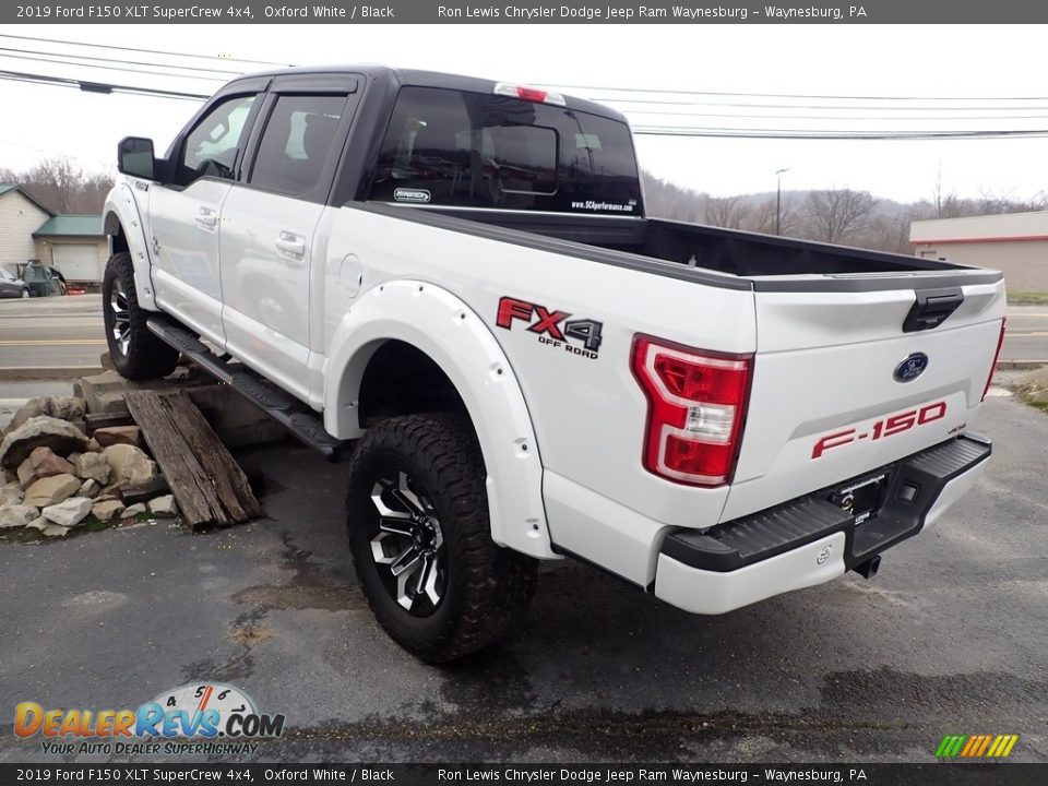 2019 Ford F150 XLT SuperCrew 4x4 Oxford White / Black Photo #3