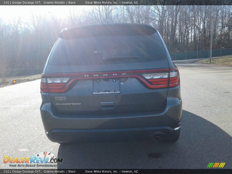 2021 Dodge Durango SXT Granite Metallic / Black Photo #7