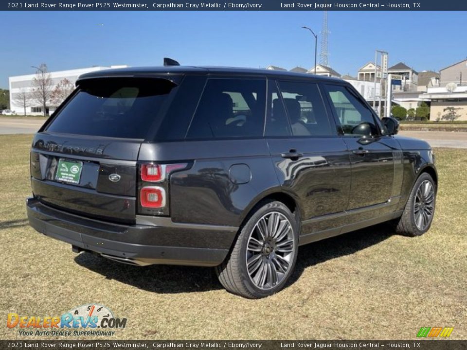 2021 Land Rover Range Rover P525 Westminster Carpathian Gray Metallic / Ebony/Ivory Photo #3