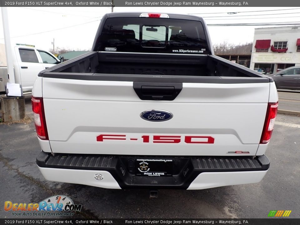 2019 Ford F150 XLT SuperCrew 4x4 Oxford White / Black Photo #4