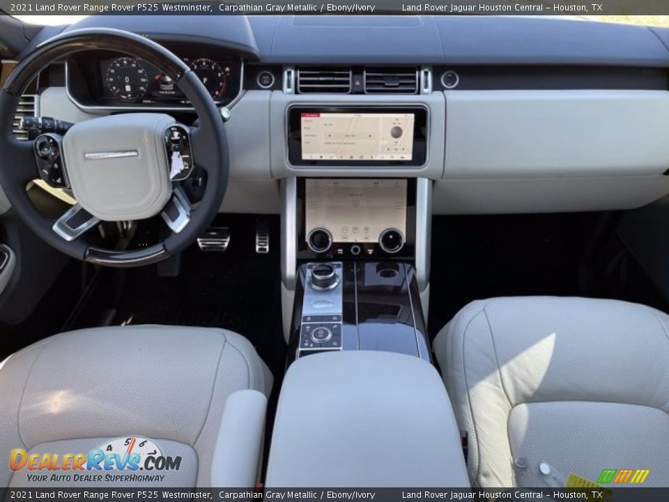 2021 Land Rover Range Rover P525 Westminster Carpathian Gray Metallic / Ebony/Ivory Photo #5