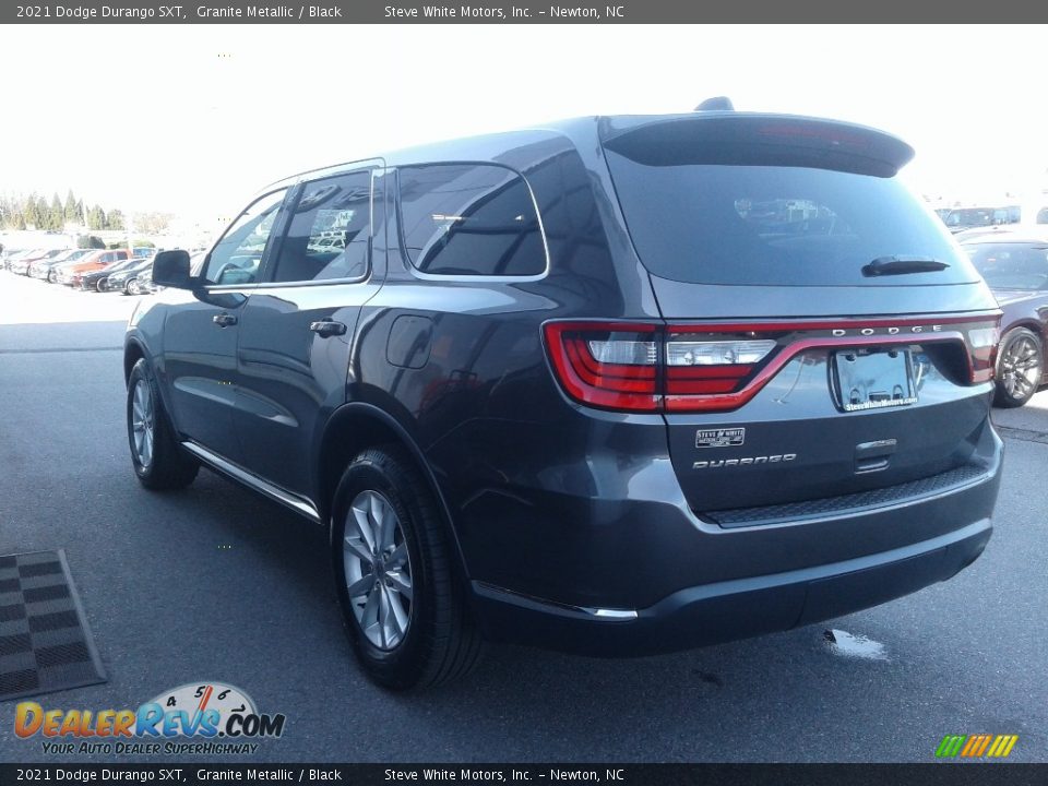 2021 Dodge Durango SXT Granite Metallic / Black Photo #9