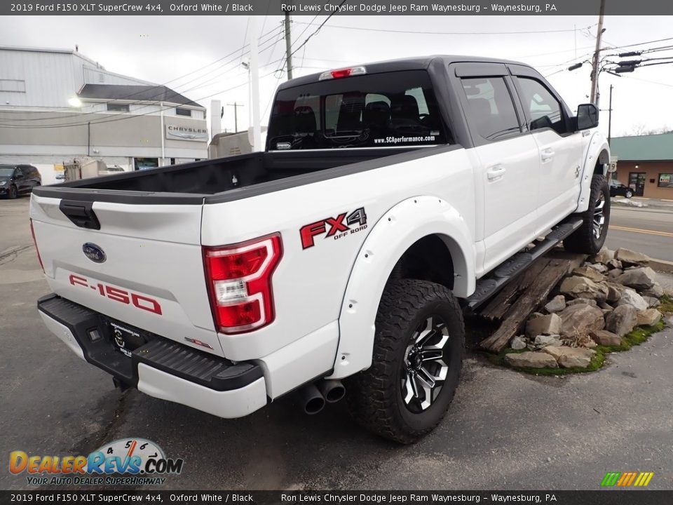 2019 Ford F150 XLT SuperCrew 4x4 Oxford White / Black Photo #6