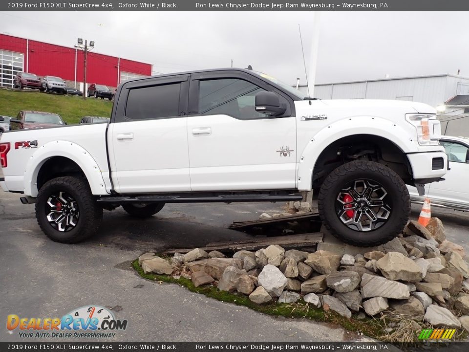 2019 Ford F150 XLT SuperCrew 4x4 Oxford White / Black Photo #7