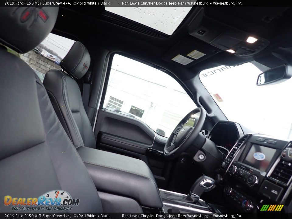 2019 Ford F150 XLT SuperCrew 4x4 Oxford White / Black Photo #8