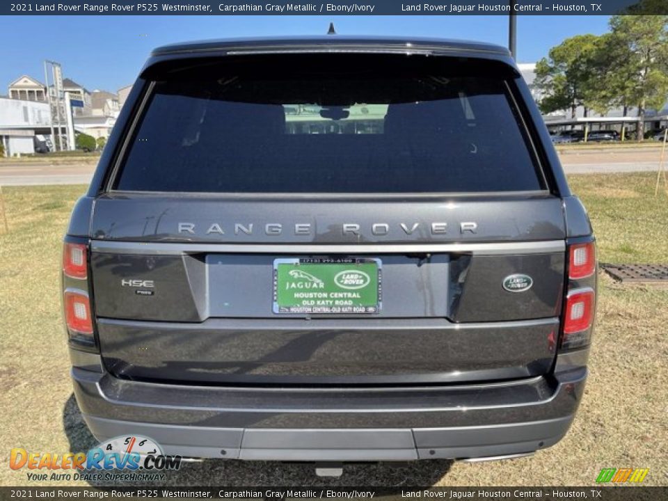 2021 Land Rover Range Rover P525 Westminster Carpathian Gray Metallic / Ebony/Ivory Photo #9