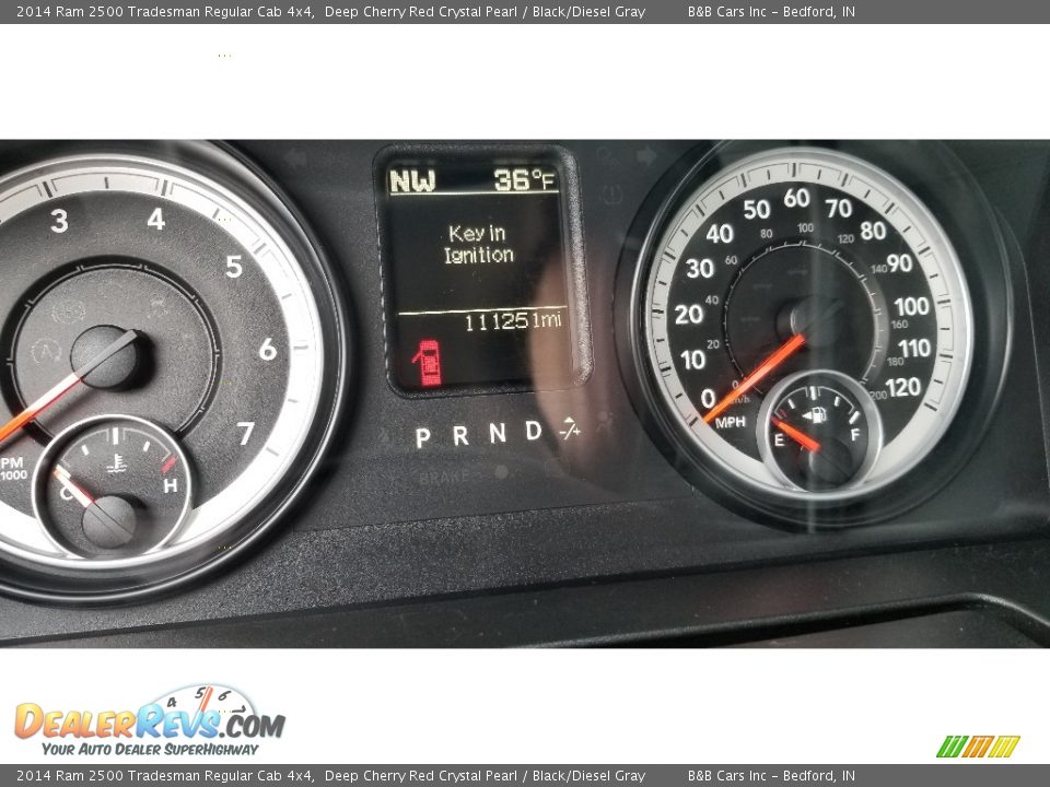 2014 Ram 2500 Tradesman Regular Cab 4x4 Gauges Photo #12