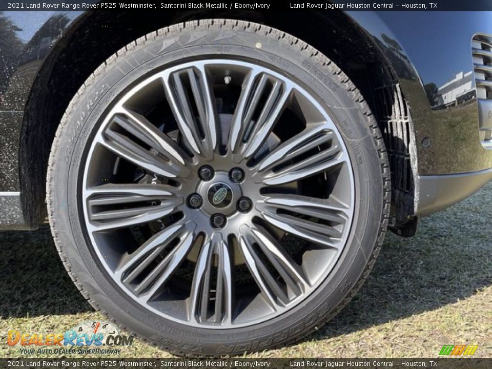 2021 Land Rover Range Rover P525 Westminster Santorini Black Metallic / Ebony/Ivory Photo #11