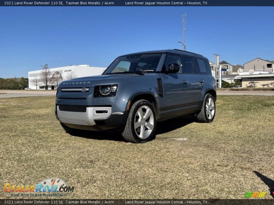 2021 Land Rover Defender 110 SE Tasman Blue Metallic / Acorn Photo #1