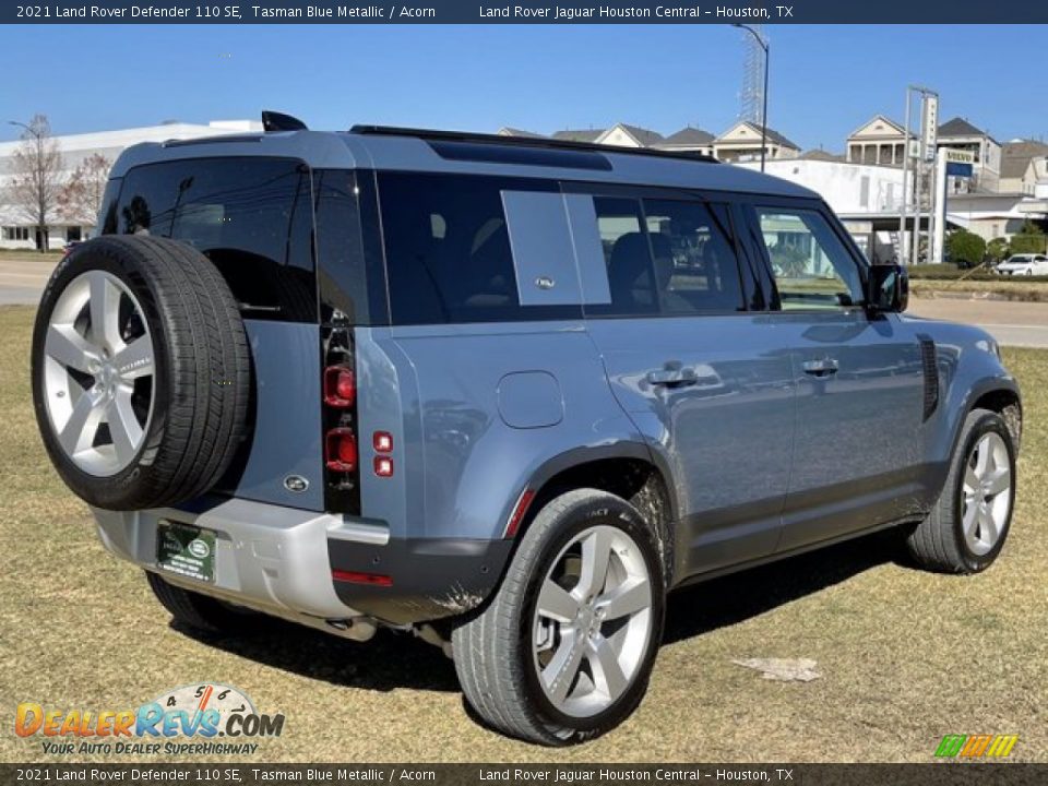 Tasman Blue Metallic 2021 Land Rover Defender 110 SE Photo #3