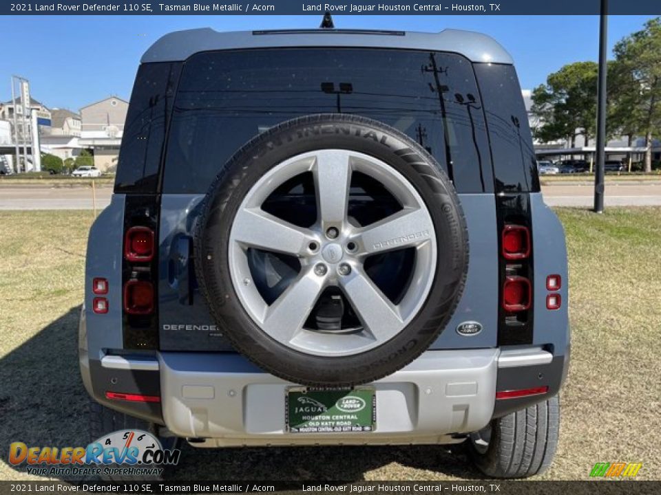 2021 Land Rover Defender 110 SE Tasman Blue Metallic / Acorn Photo #9