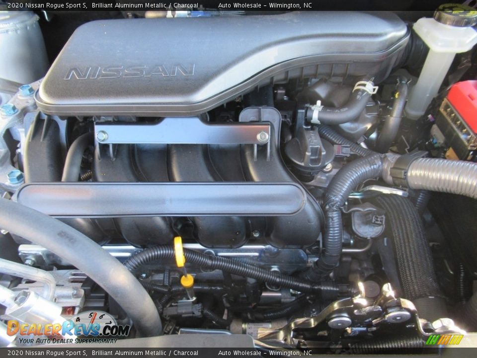 2020 Nissan Rogue Sport S Brilliant Aluminum Metallic / Charcoal Photo #6