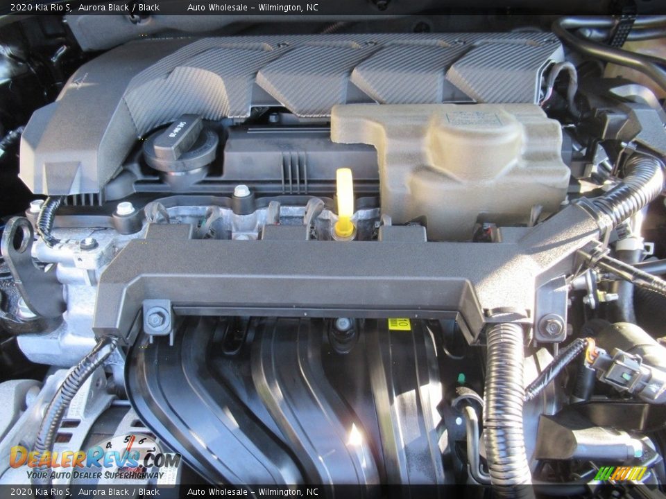 2020 Kia Rio S Aurora Black / Black Photo #6