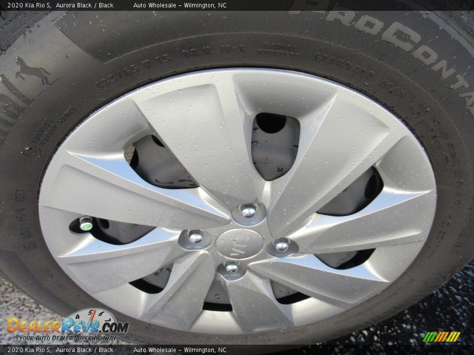 2020 Kia Rio S Aurora Black / Black Photo #7