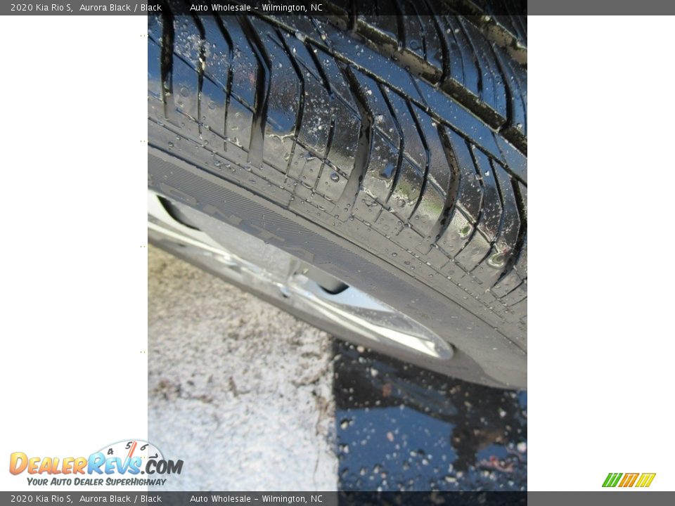 2020 Kia Rio S Aurora Black / Black Photo #8