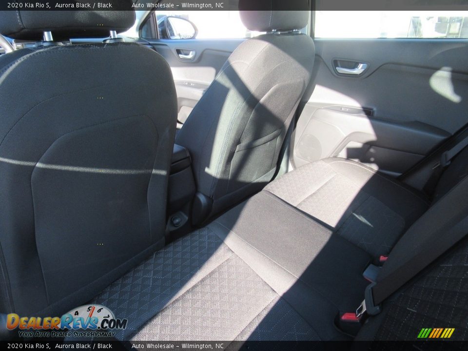 2020 Kia Rio S Aurora Black / Black Photo #12