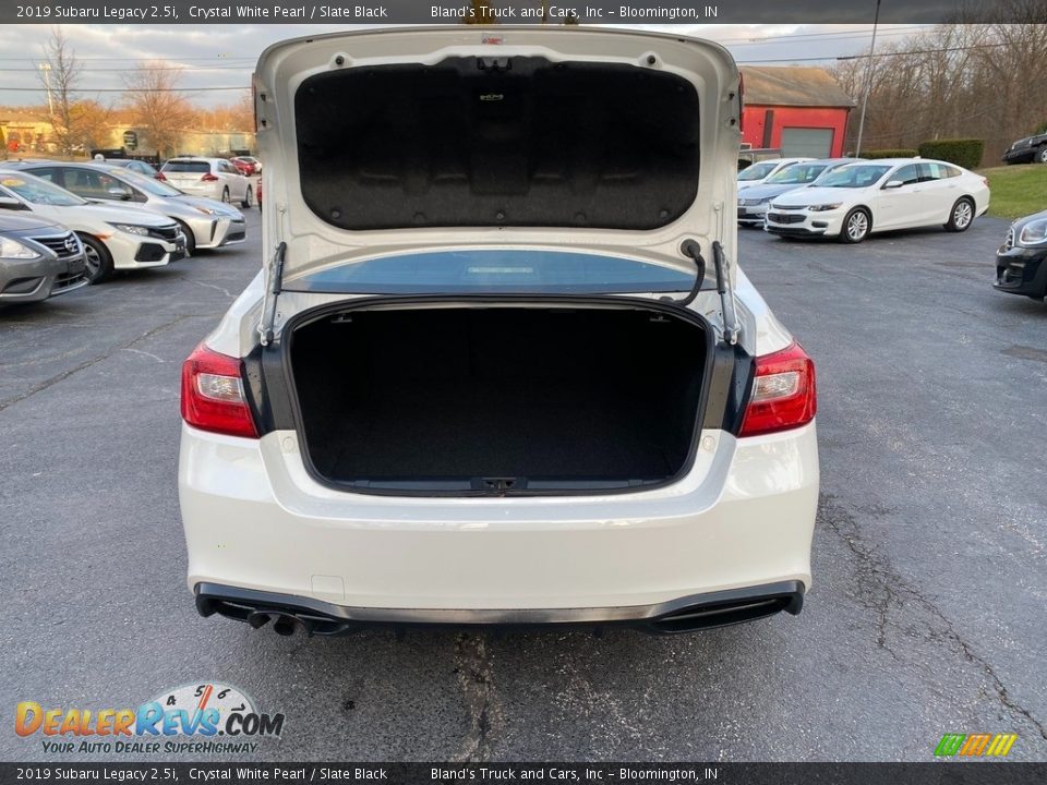 2019 Subaru Legacy 2.5i Crystal White Pearl / Slate Black Photo #9