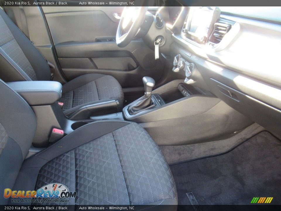 2020 Kia Rio S Aurora Black / Black Photo #13