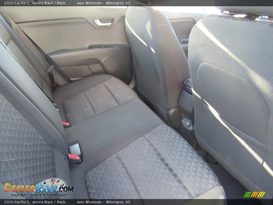 2020 Kia Rio S Aurora Black / Black Photo #14