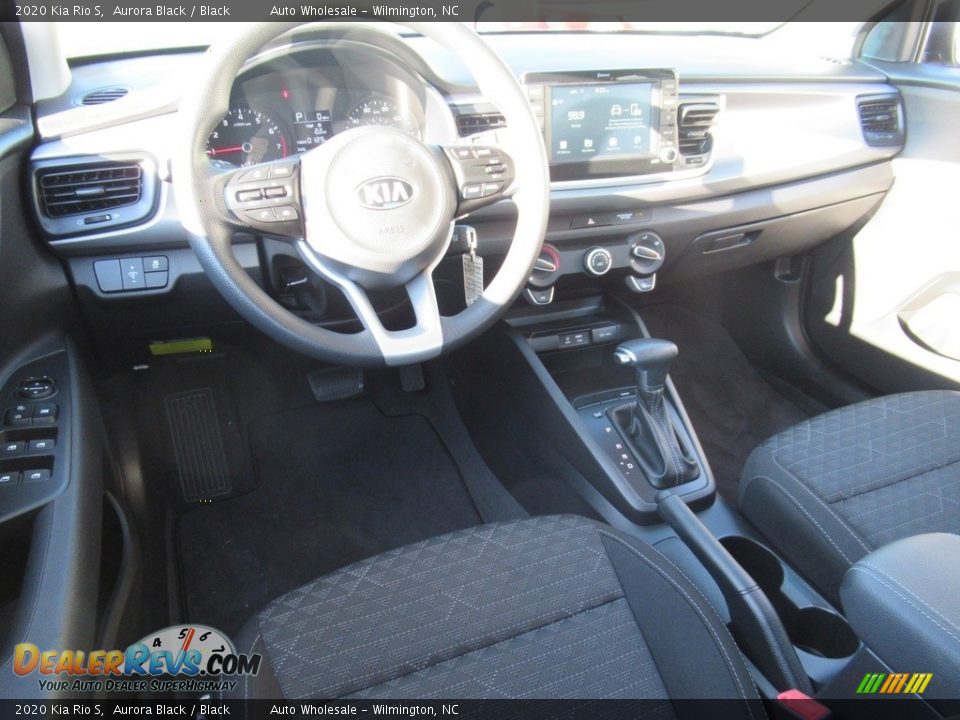 2020 Kia Rio S Aurora Black / Black Photo #15